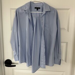 Banana Republic oversized button up shit